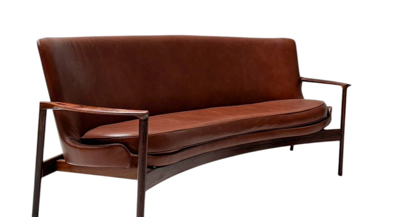Mid-Century Modern Sofa or Bench by Ib Kofod-Larsen for Frõscher, 1970s